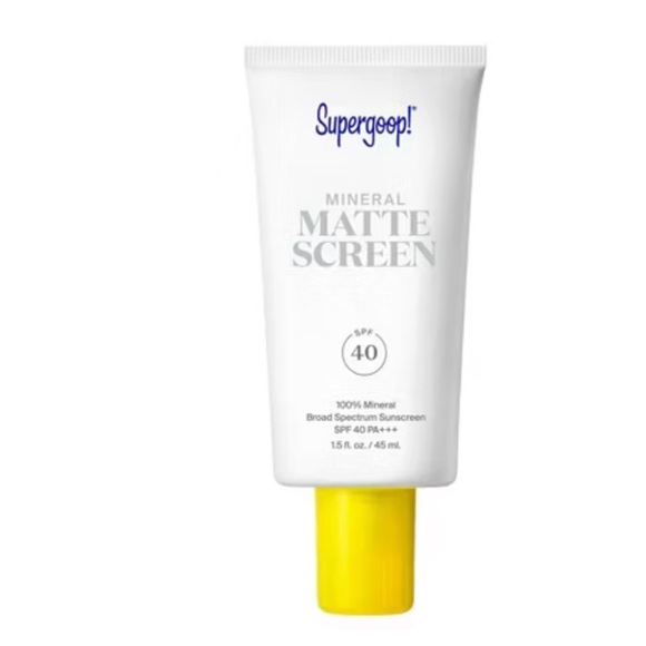 Supergoop! Mineral Mattescreen Sunscreen Tinted Primer- Sunrise-SPF 40-1.5 fl oz